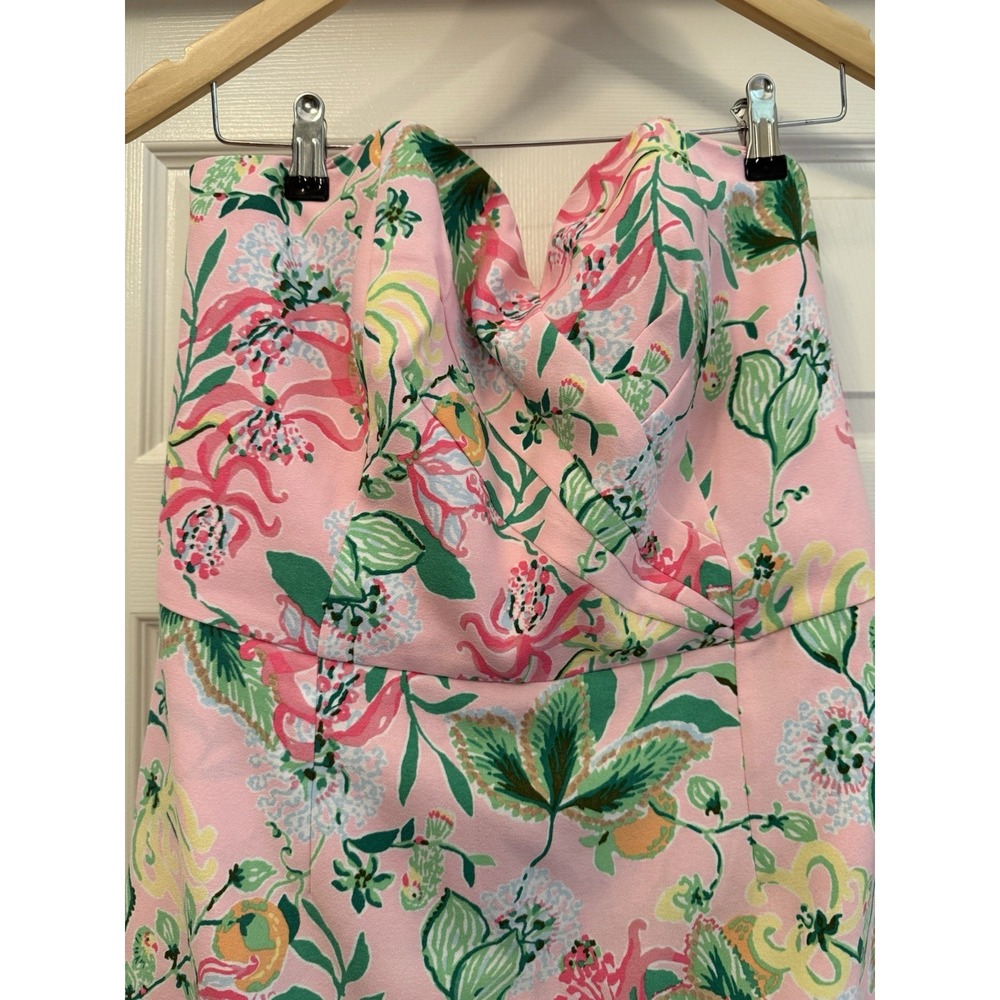 Lilly Pulitzer Women's Kylo Strapless Skirted Romper XS - Picture 7 of 9